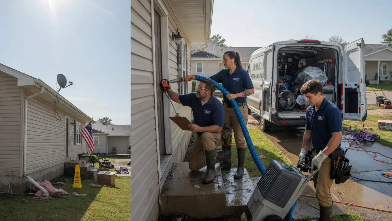 Ceiling Water Damage Restoration in Charlotte, MI near me